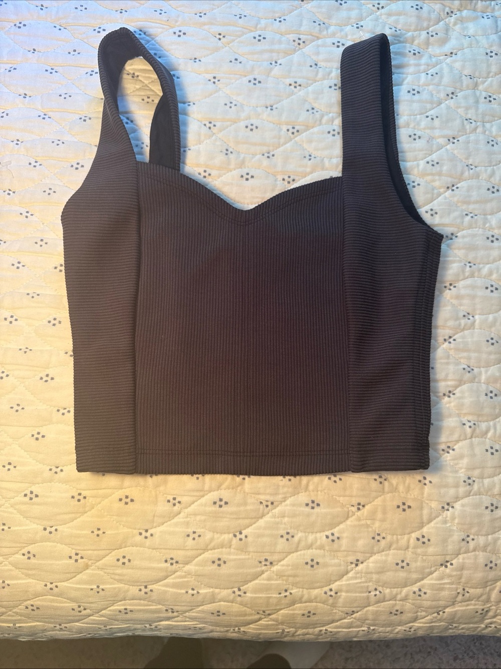 lululemon Ribbed Softstreme Sweetheart Tank Top. Size XS NWT